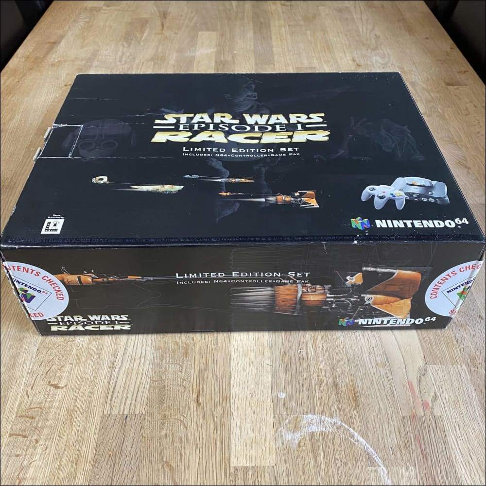 Buy N64 console boxed Star Wars racer limited edition -@ 8BitBeyond Buy N64 console boxed Star Wars racer limited edition -@ 8BitBeyond